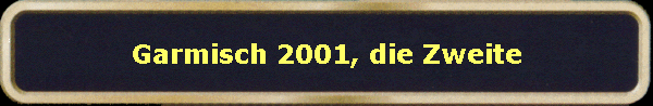 Garmisch 2001, die Zweite
